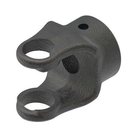 A & I Products Round Bore Implement Yoke (w/ Keyway & Set Screw) 3" x2.5" x2" A-800-0512